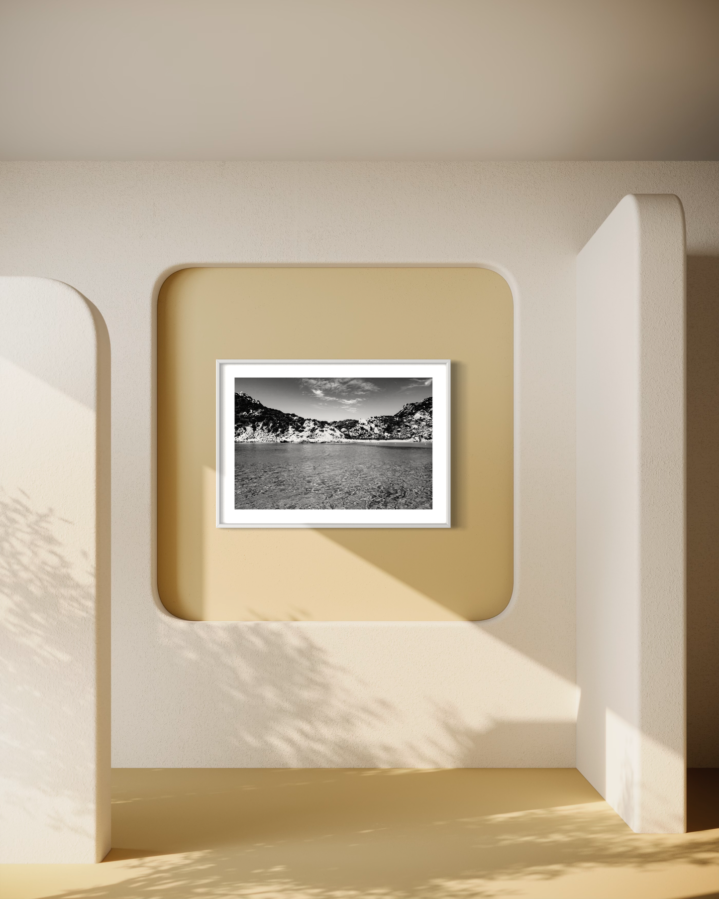 Coastal view, Sardinia - Giclée print on Hahnemühle German Etching paper