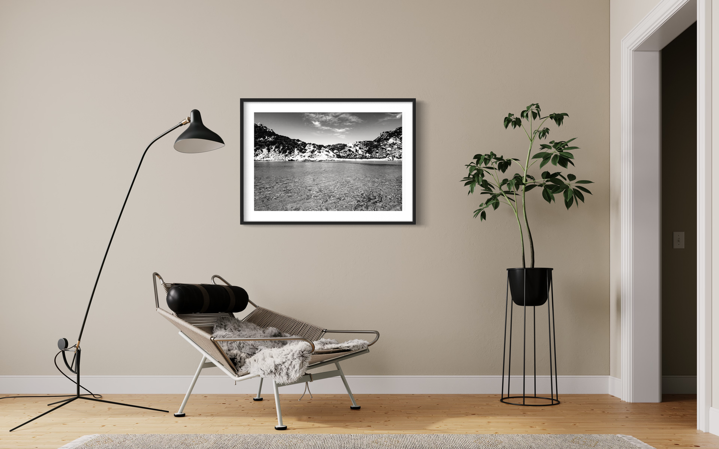 Coastal view, Sardinia - Giclée print on Hahnemühle German Etching paper