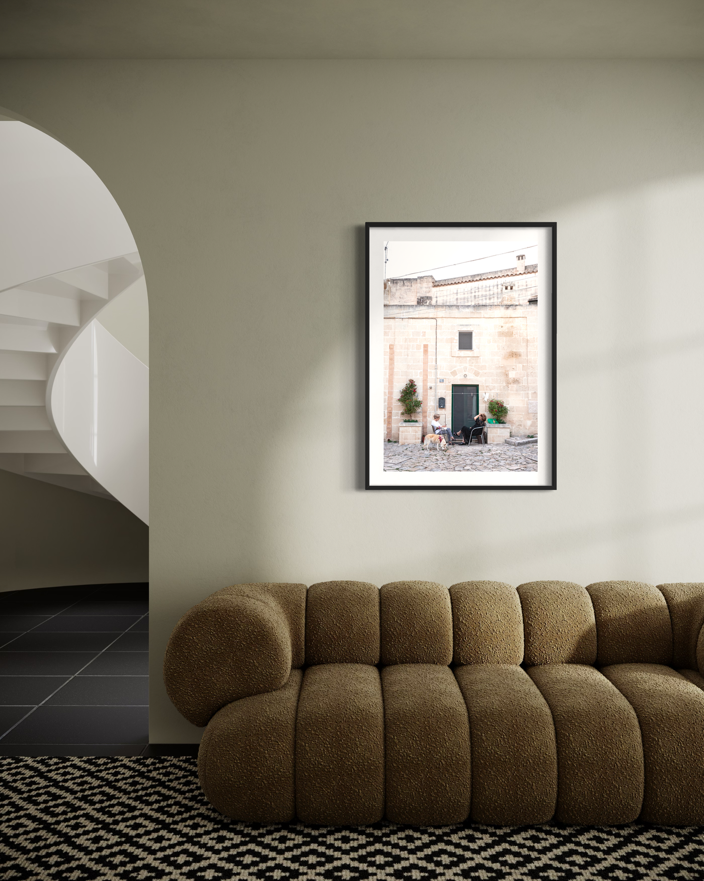 Friendship, Matera - Giclée print on Hahnemühle German Etching paper