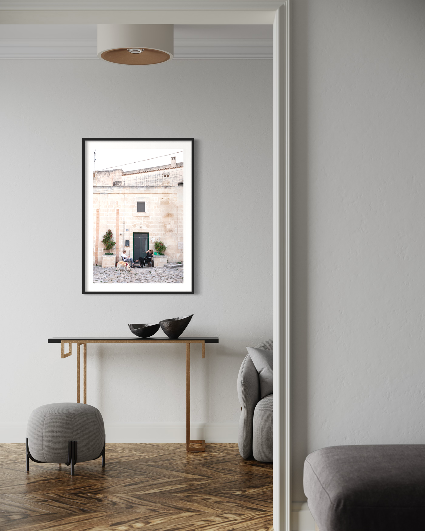 Friendship, Matera - Giclée print on Hahnemühle German Etching paper