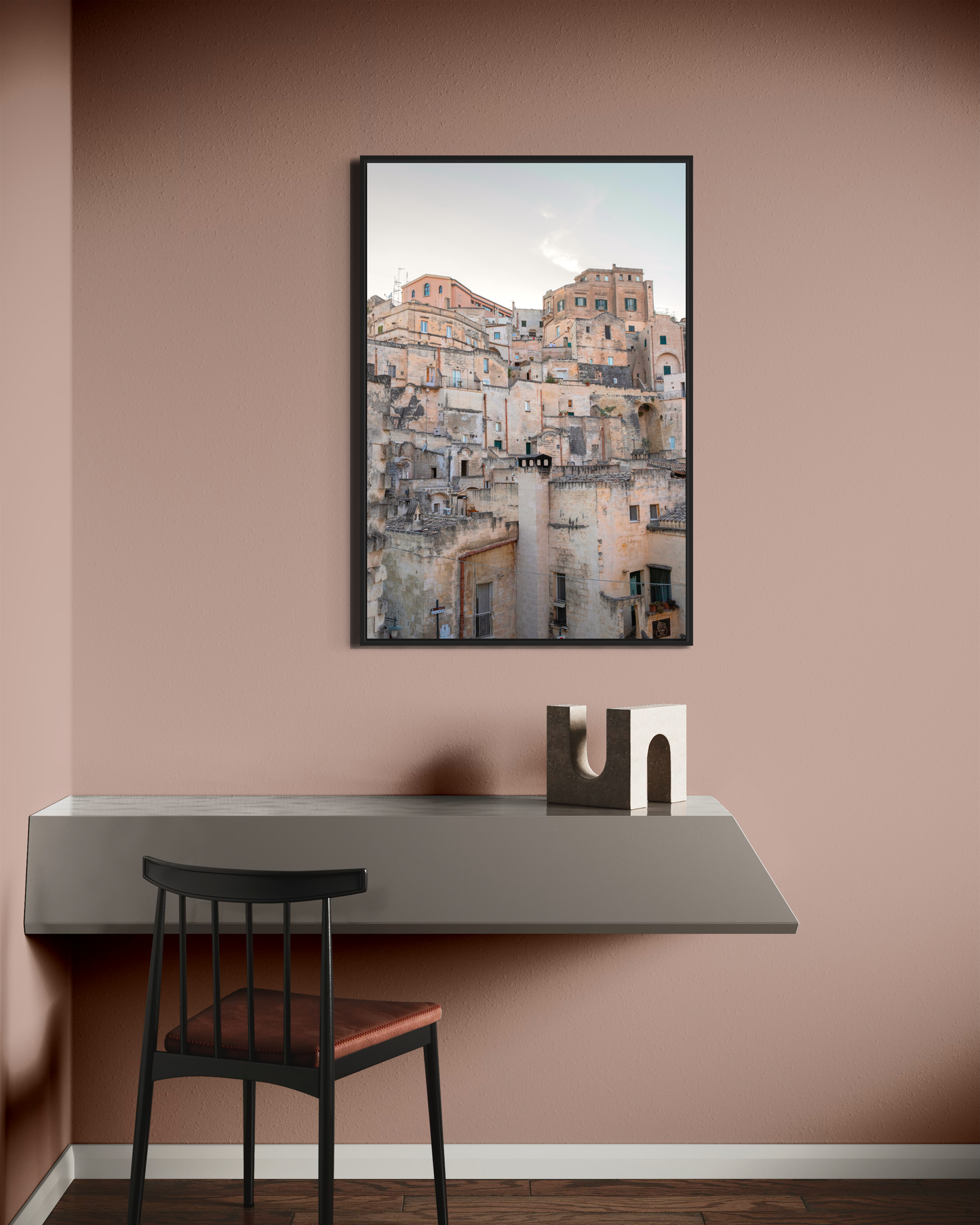 Sassi view #15, Matera Fine Art photography print - Giclée print on Hahnemühle German Etching paper