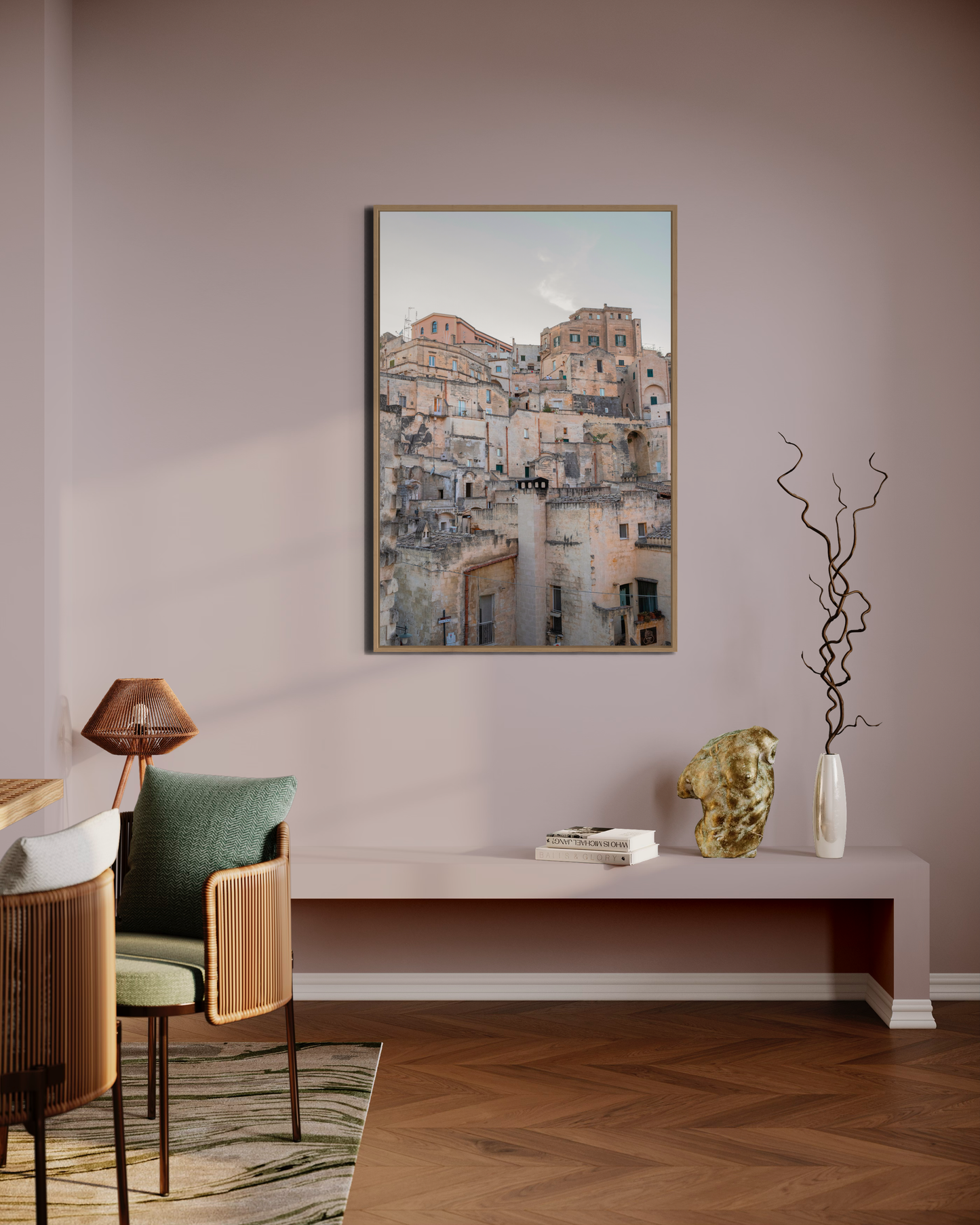 Sassi view #15, Matera Fine Art photography print - Giclée print on Hahnemühle German Etching paper