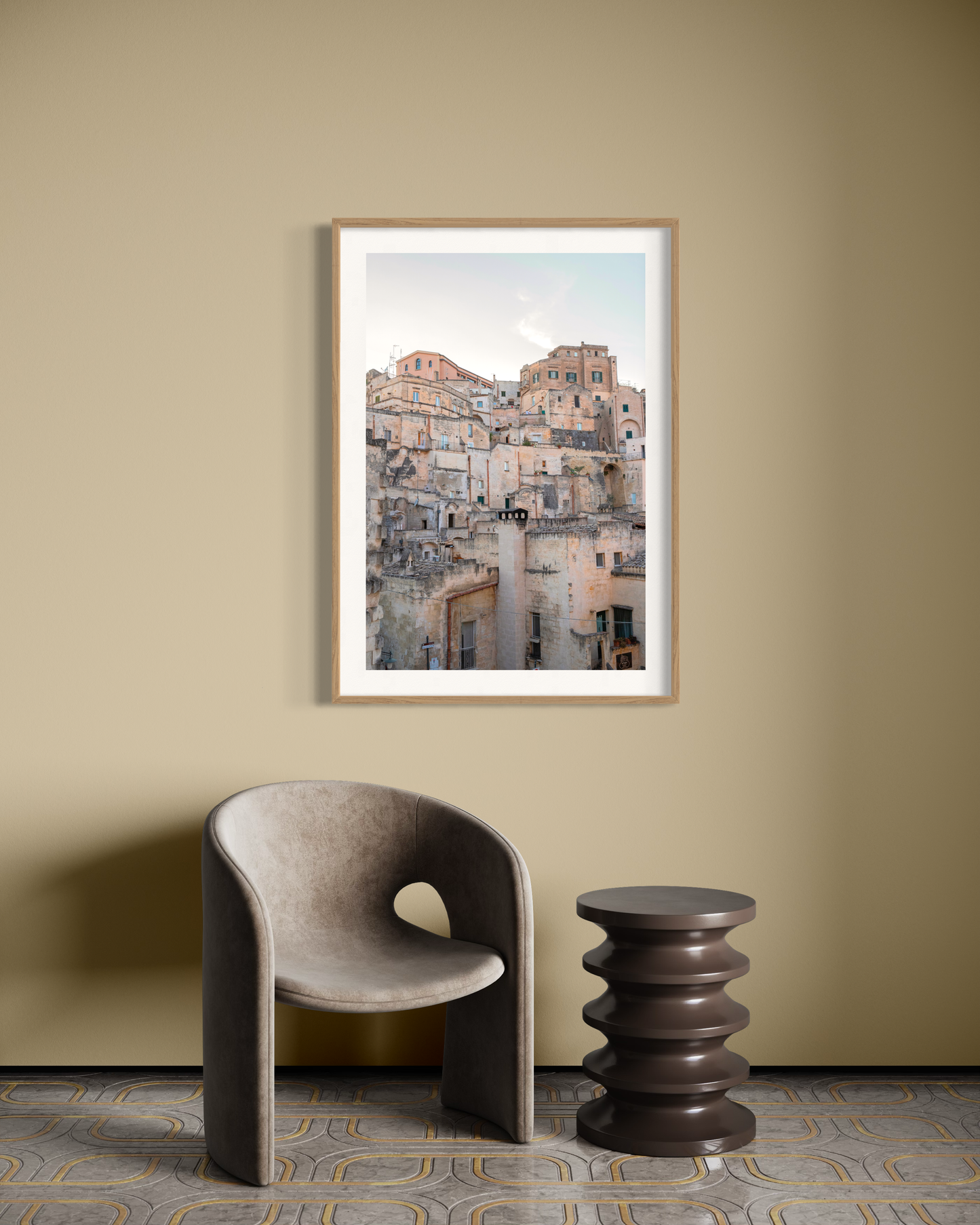 Sassi view #15, Matera Fine Art photography print - Giclée print on Hahnemühle German Etching paper