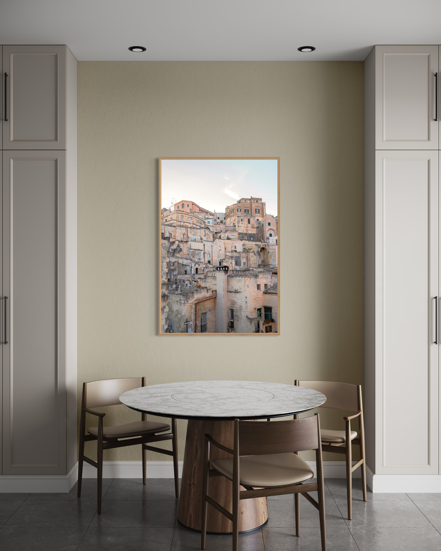 Sassi view #15, Matera Fine Art photography print - Giclée print on Hahnemühle German Etching paper