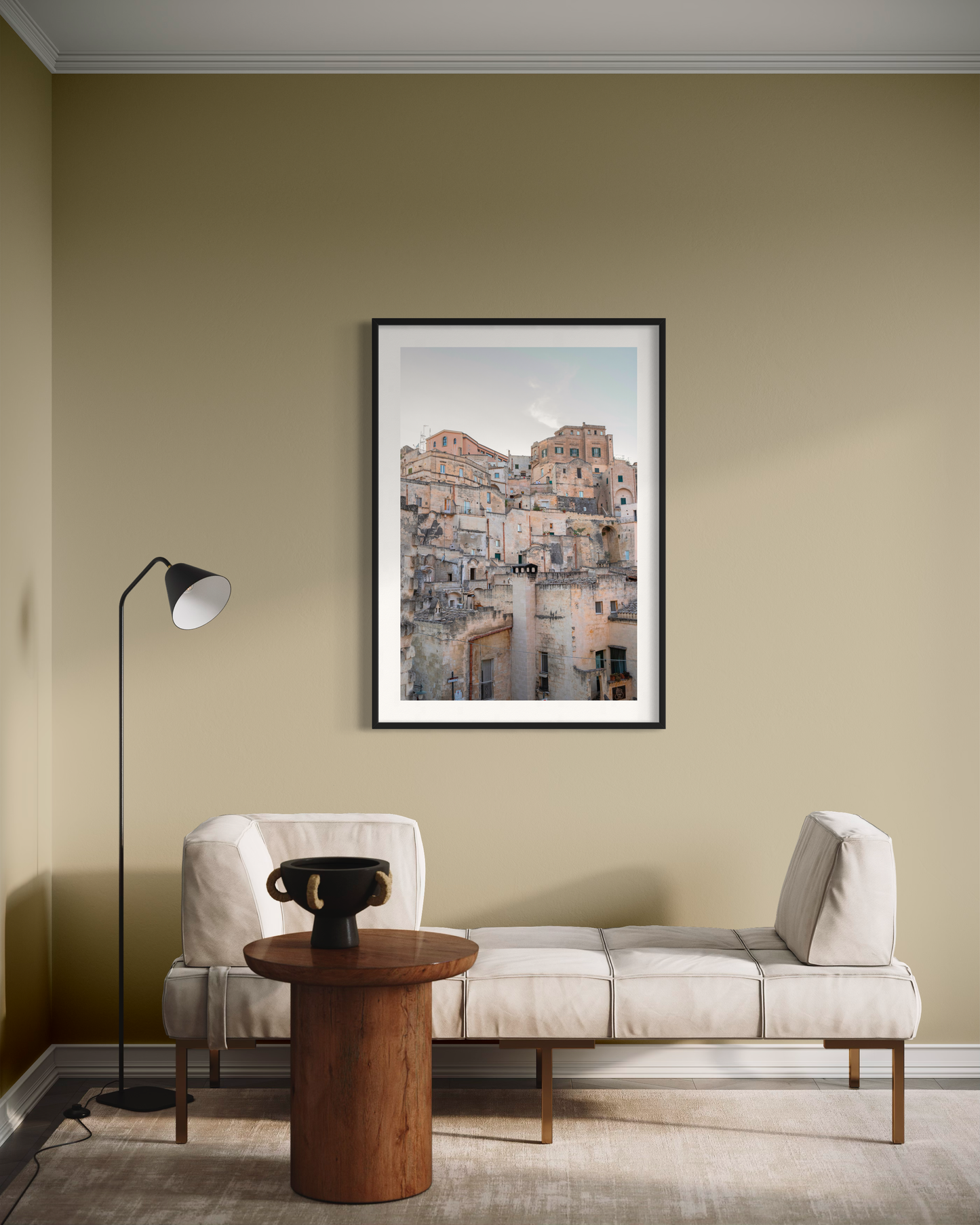 Sassi view #15, Matera Fine Art photography print - Giclée print on Hahnemühle German Etching paper