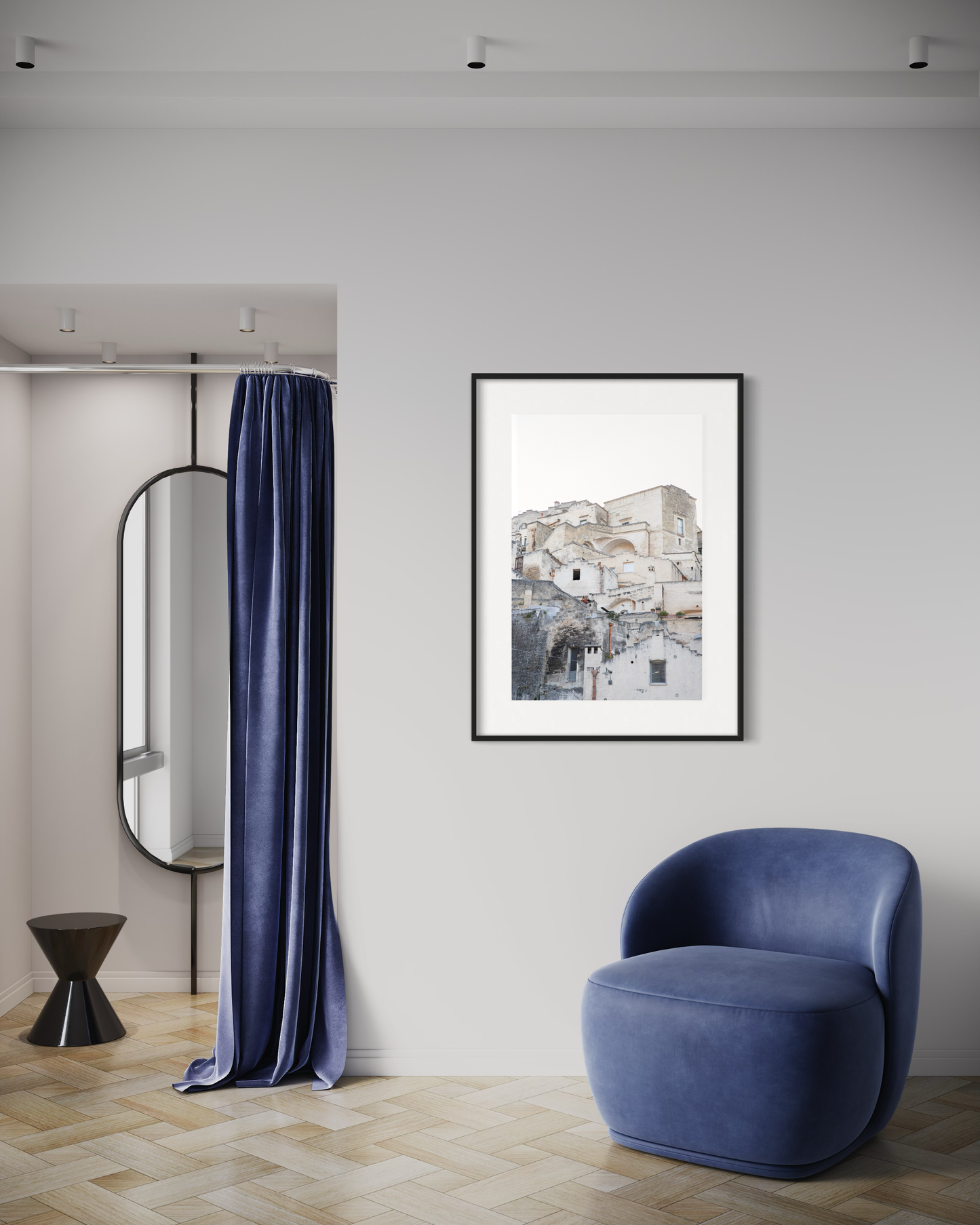 Sassi, view #13, Matera - Hahnemühle German Etching Print