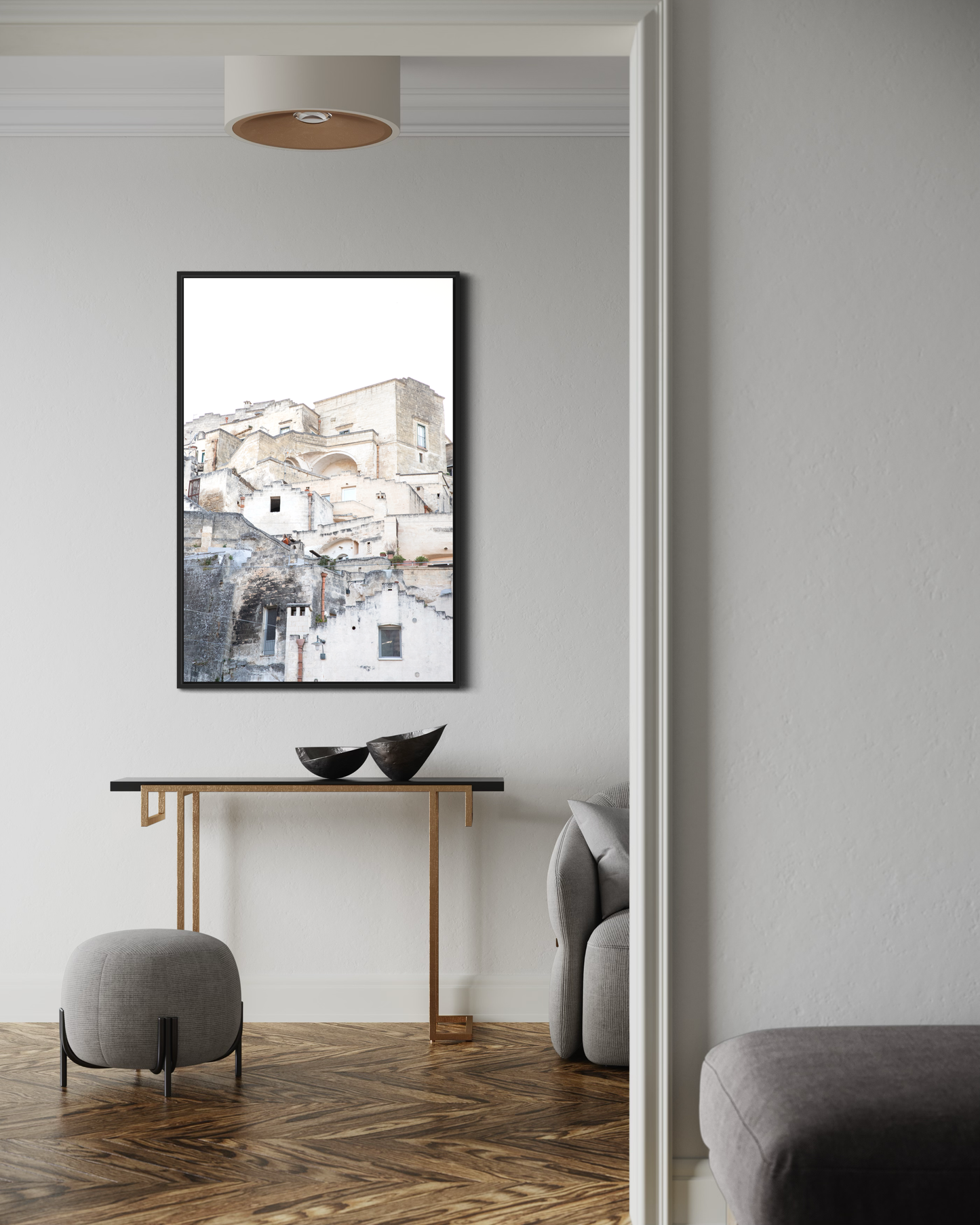 Sassi, view #13, Matera - Hahnemühle German Etching Print