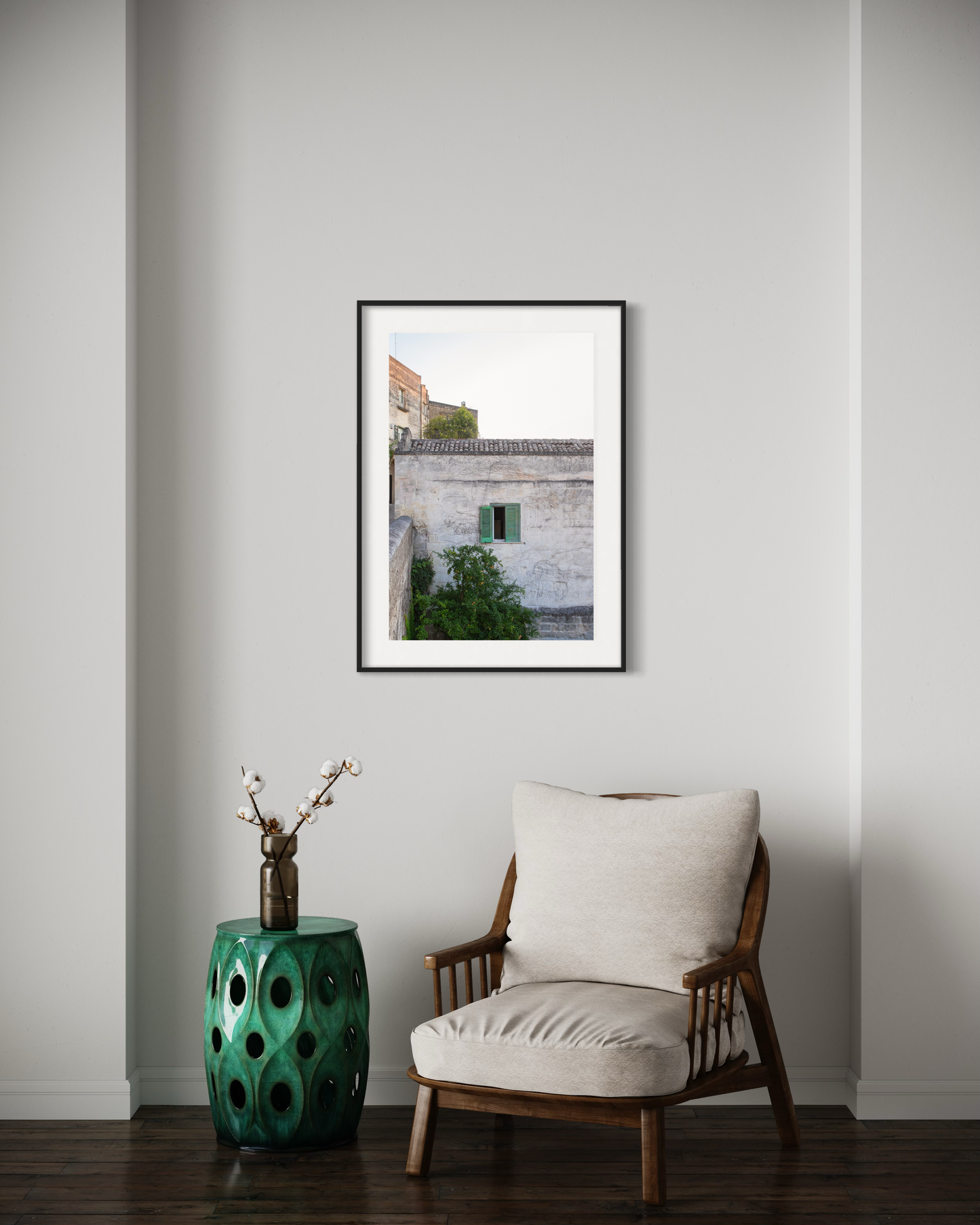 She opened the window and let in some air - Fine Art print on Hahnemühle Photo Rag paper
