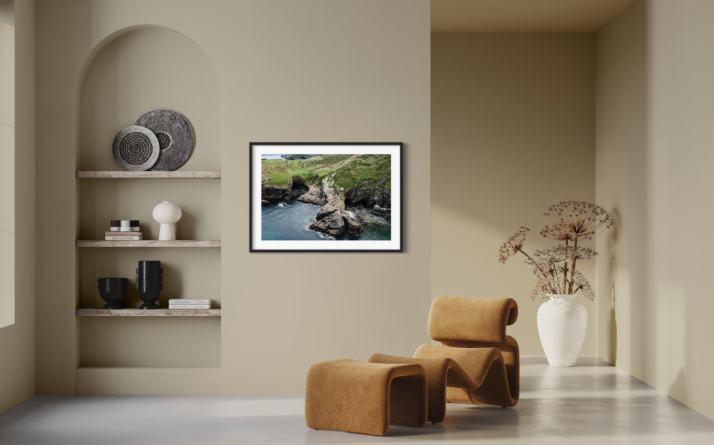 Cliffs, Tintagel - Fine Art photography print - Giclée print on Hahnemühle German Etching paper