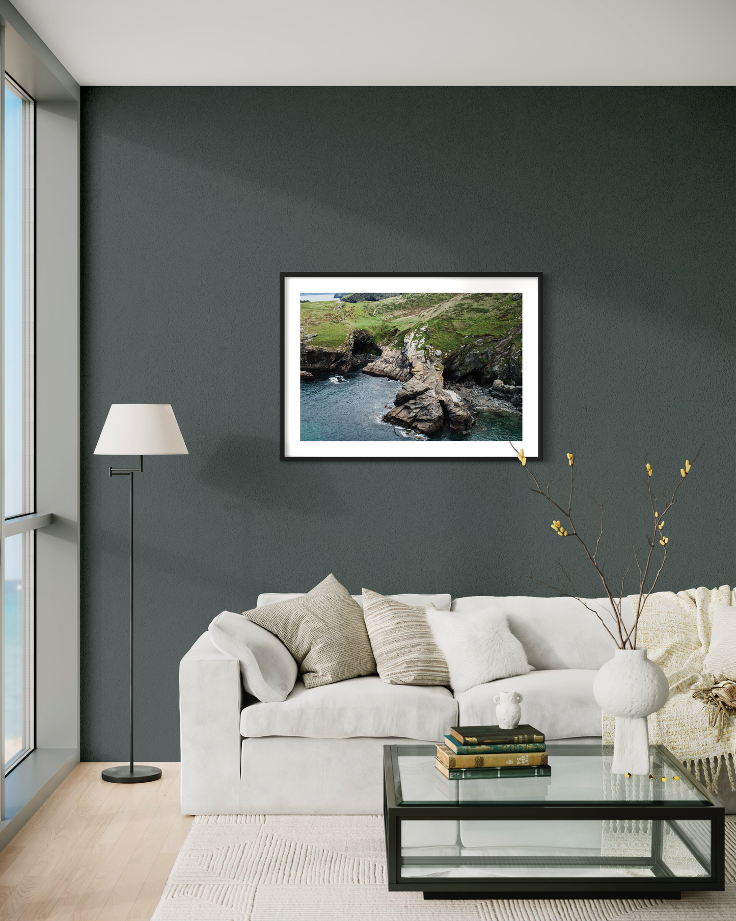 Cliffs, Tintagel - Fine Art photography print - Giclée print on Hahnemühle German Etching paper