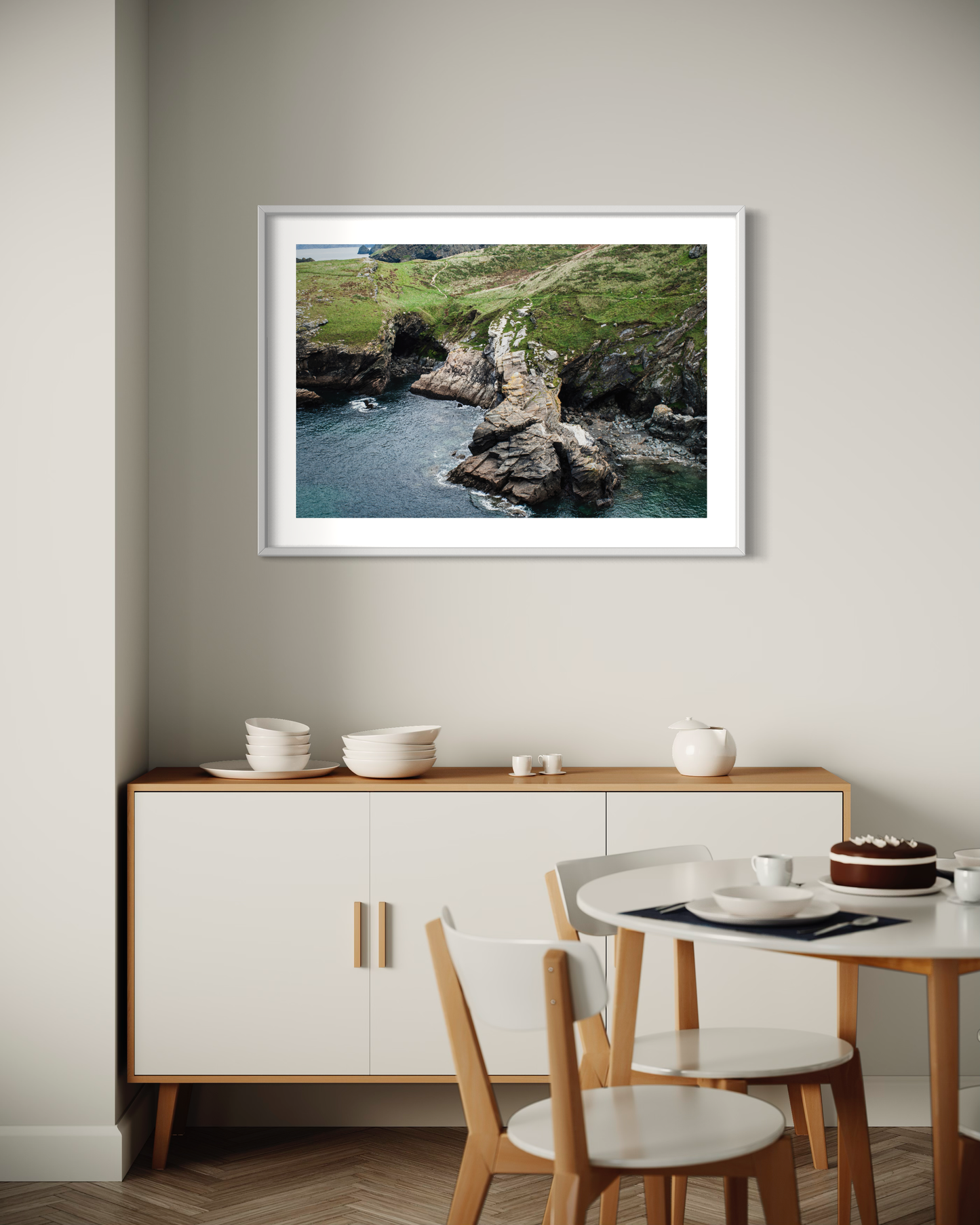 Cliffs, Tintagel - Fine Art photography print - Giclée print on Hahnemühle German Etching paper