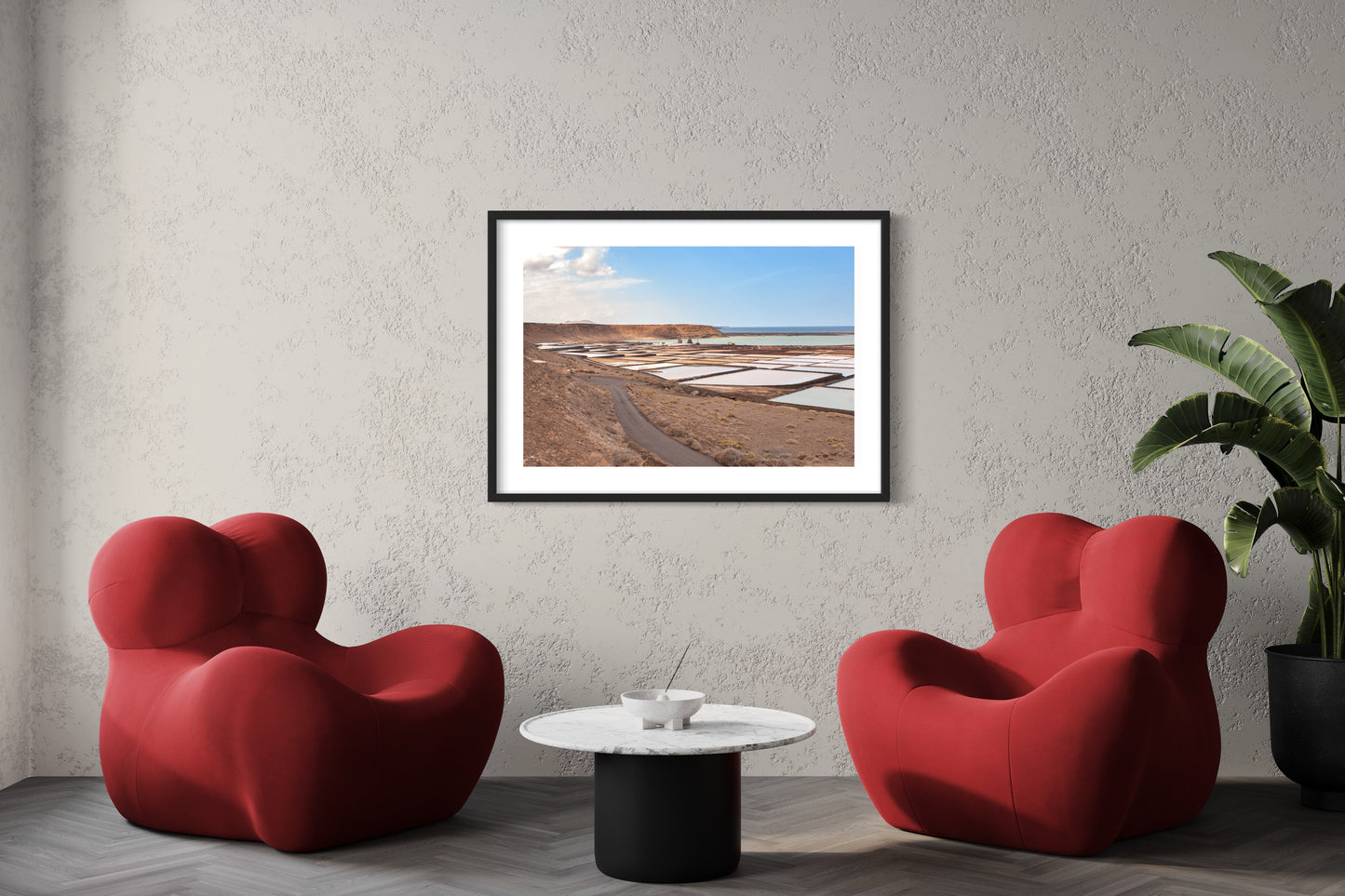 View over Las Salinas, Lanzarote  - Fine Art Photography Print on Hahnemühle German Etching paper