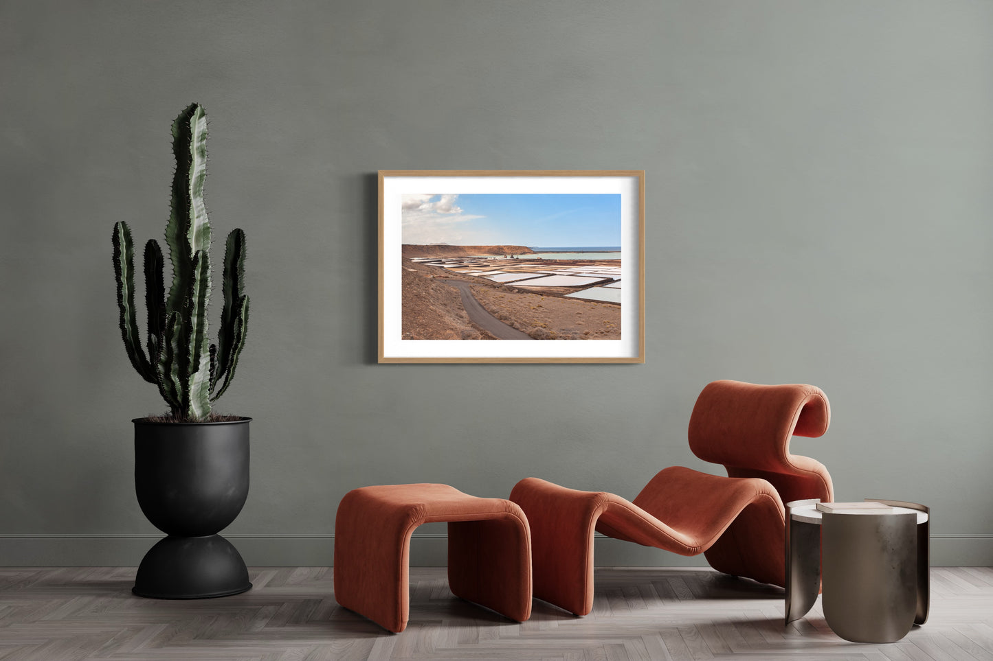 View over Las Salinas, Lanzarote  - Fine Art Photography Print on Hahnemühle German Etching paper