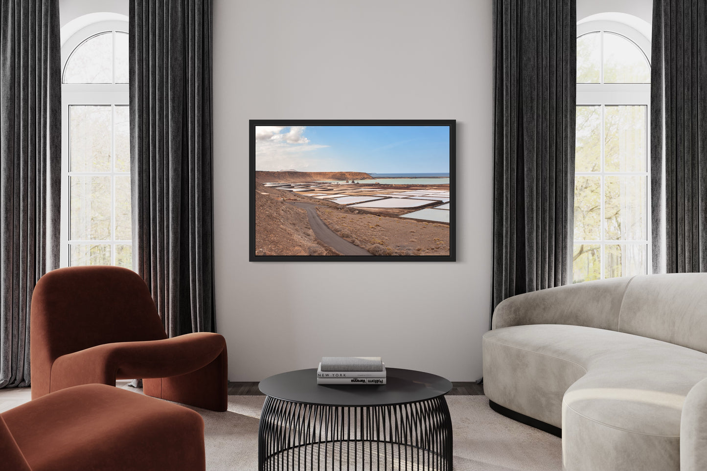 View over Las Salinas, Lanzarote  - Fine Art Photography Print on Hahnemühle German Etching paper