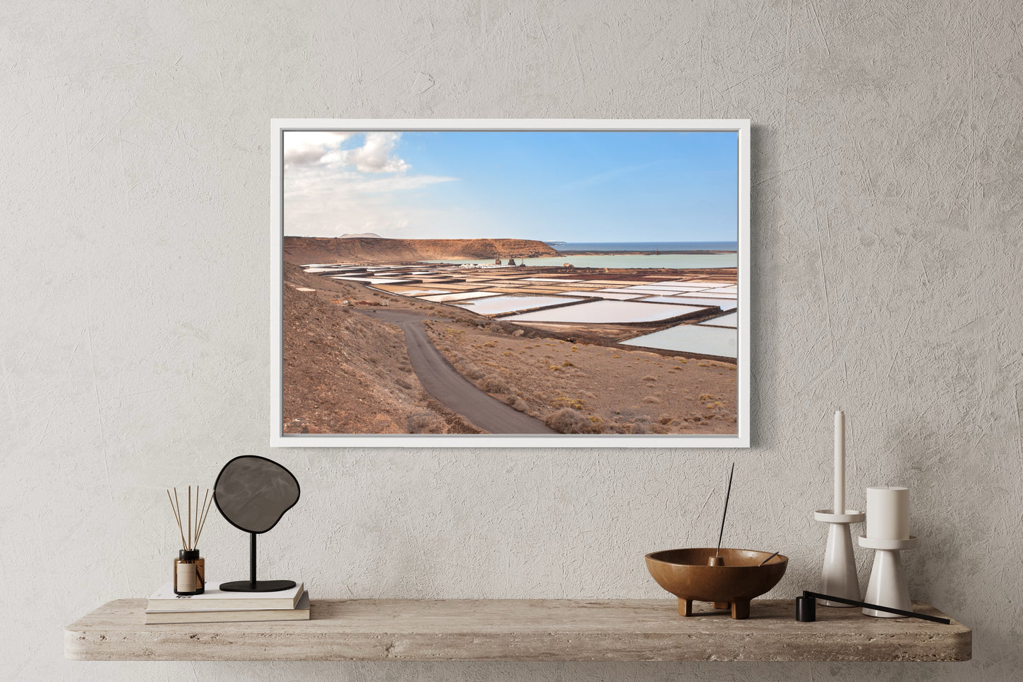 View over Las Salinas, Lanzarote  - Fine Art Photography Print on Hahnemühle German Etching paper