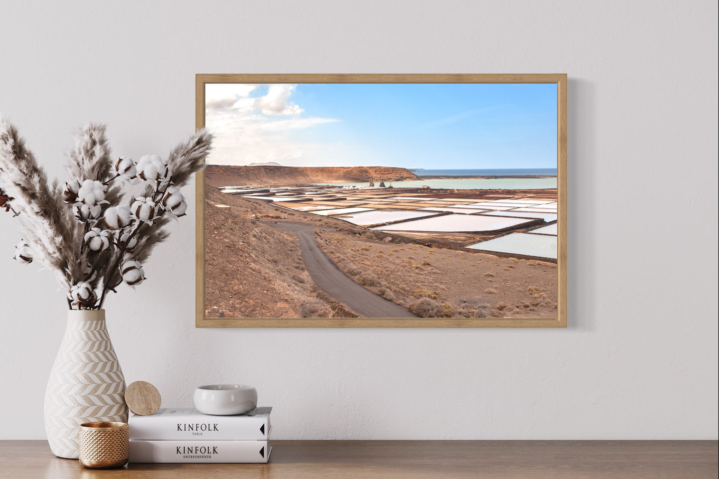 View over Las Salinas, Lanzarote  - Fine Art Photography Print on Hahnemühle German Etching paper