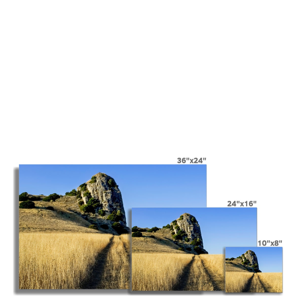 Rugged Peak, Timpa Petrolla, Basilicata - Giclée Print on Hahnemühle Photo Rag paper