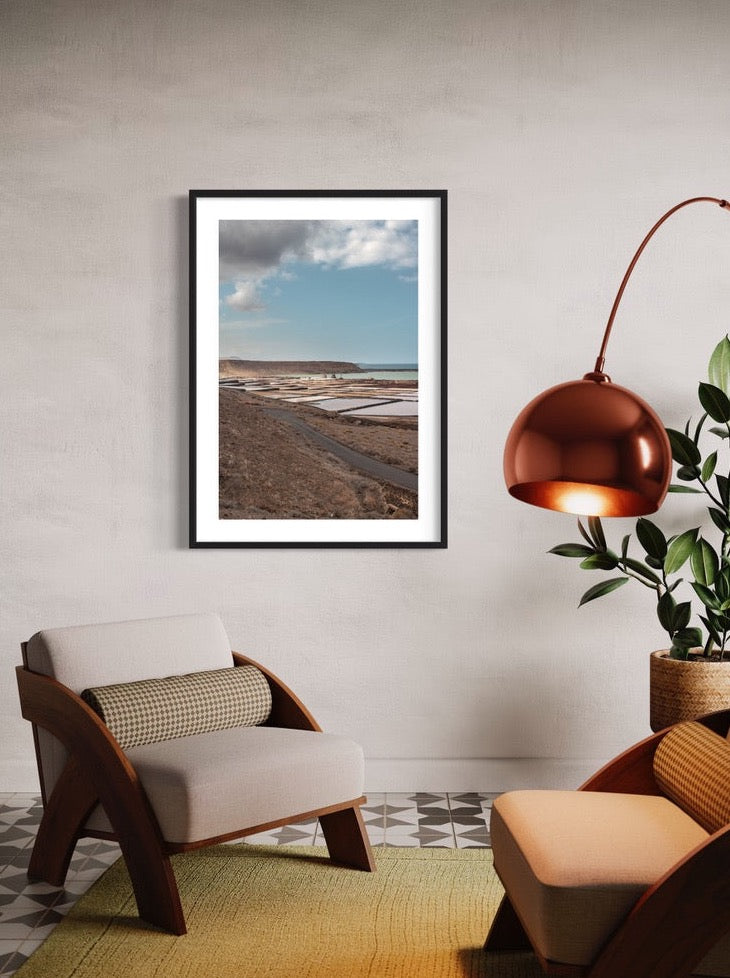 Las Salinas de Janubio, Lanzarote - Fine art photography print - Giclée print on Hahnemühle German Etching