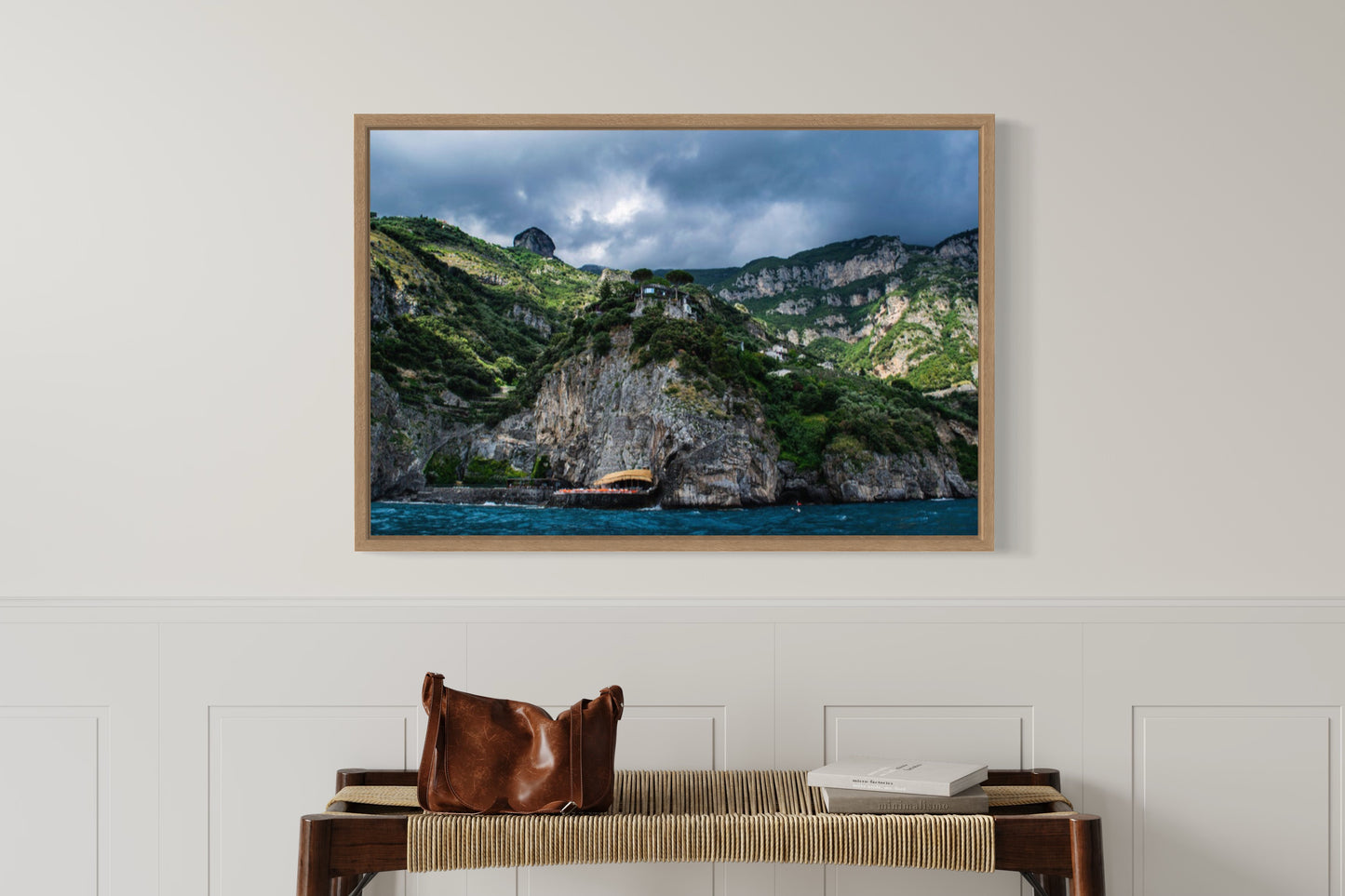 Before the storm, Amalfi Coast Fine Art Giclée print on Hahnemühle Photo Rag paper
