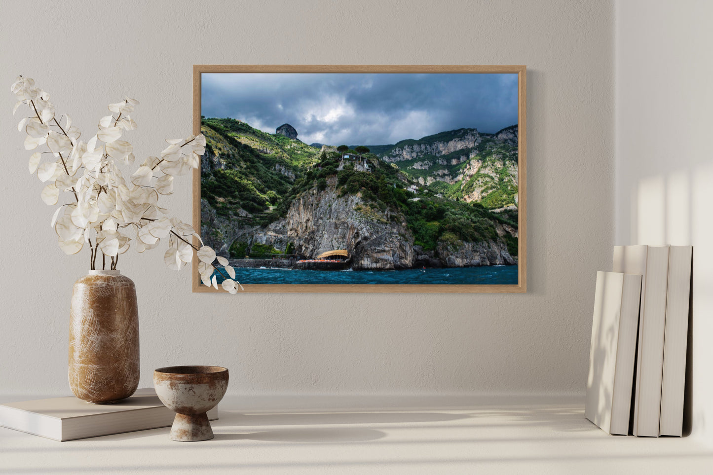 Before the storm, Amalfi Coast Fine Art Giclée print on Hahnemühle Photo Rag paper