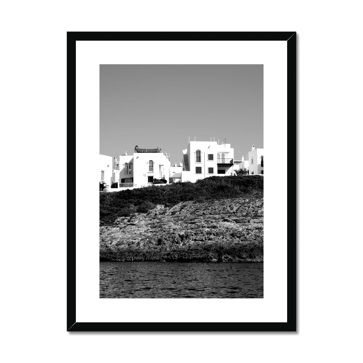 View of Portinatx, Ibiza - Framed & Mounted fine art print