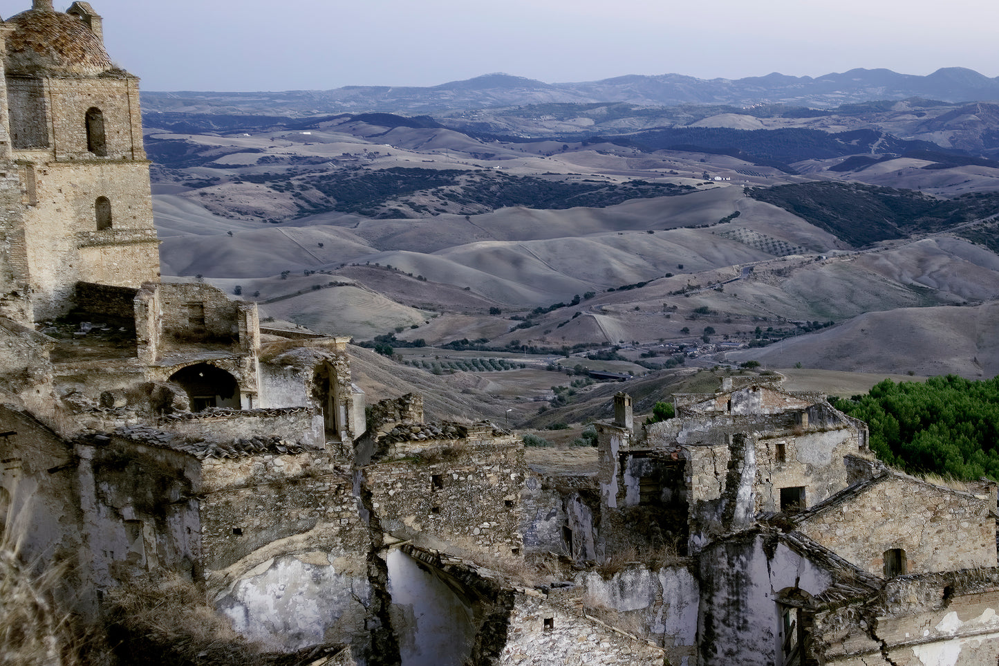 Craco, Ghost town, Basilicata - Giclée Print on Hahnemühle Photo Rag paper