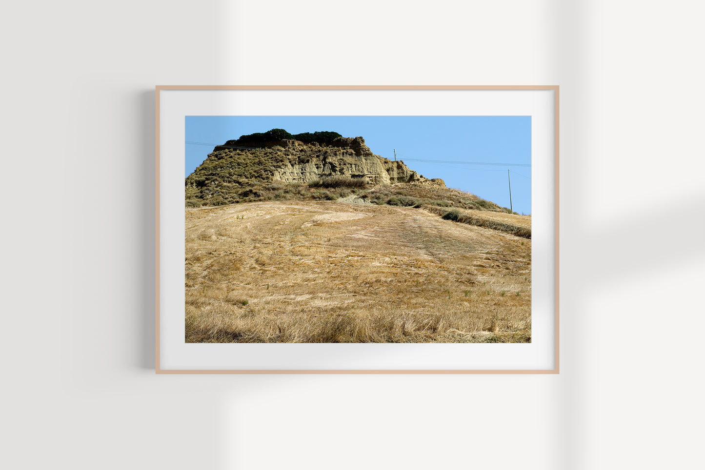 Hay Hill, Basilicata - Fine Art photography print on Hahnemühle German Etching paper