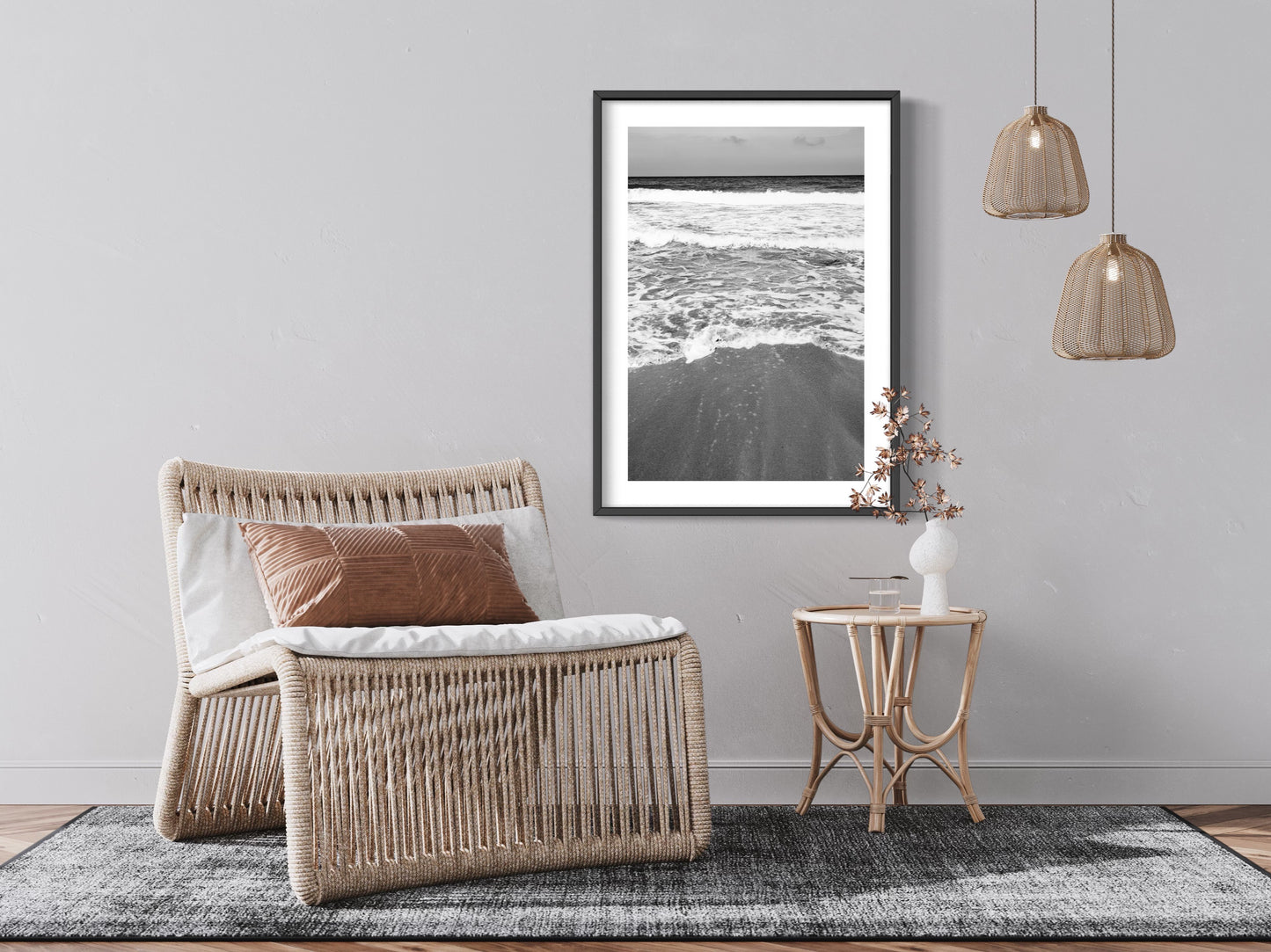 Sea Waves, Ibiza Giclée print