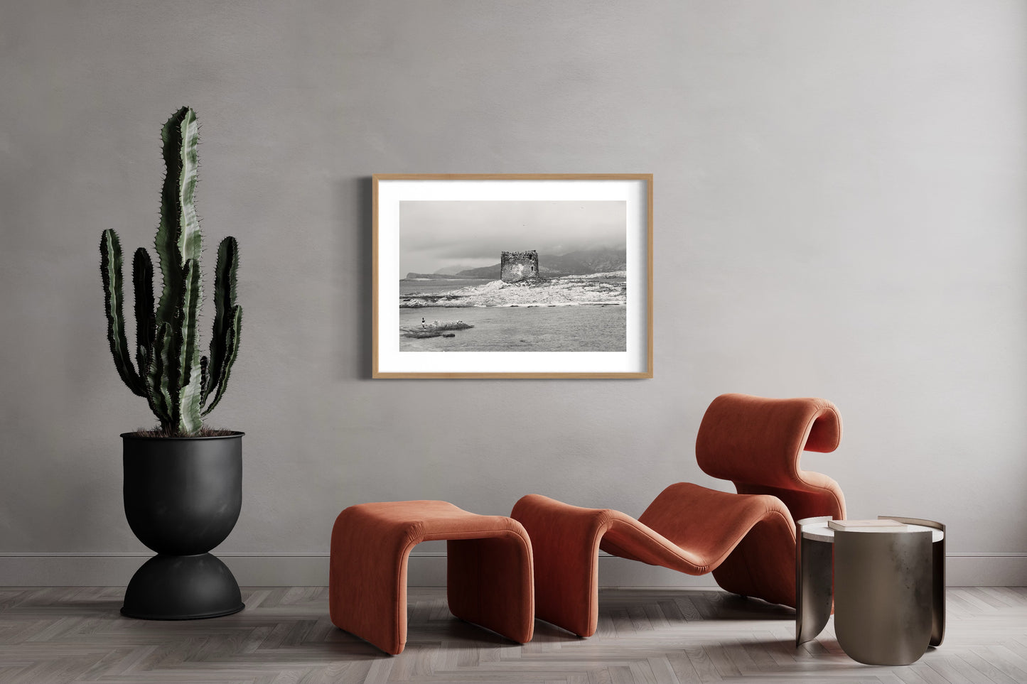 Torre della Pelosa, Sardinia Giclée print