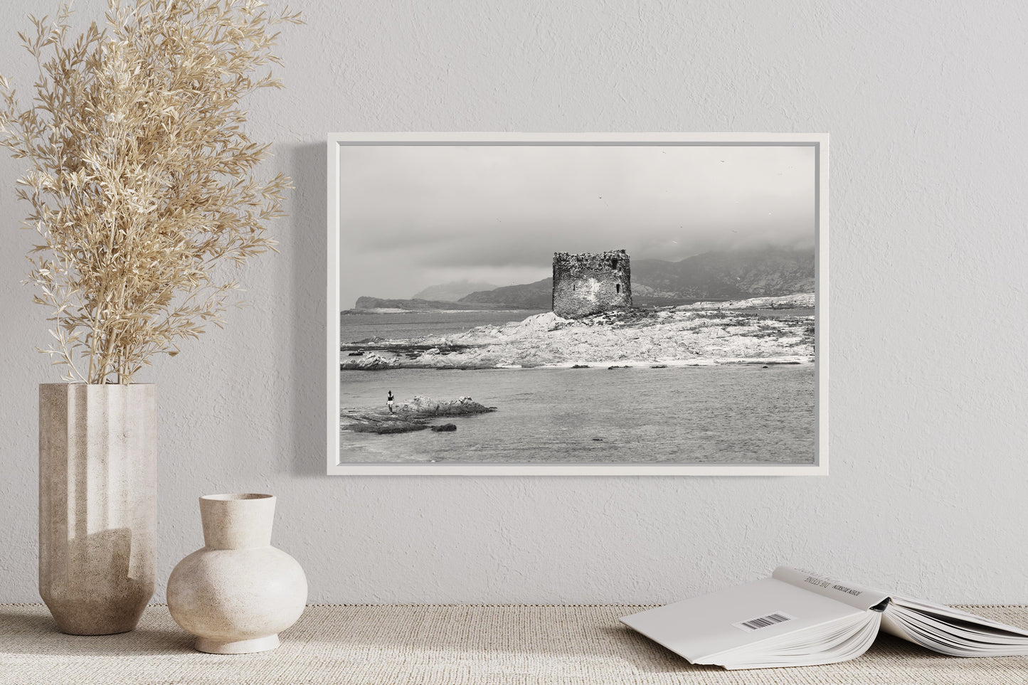 Torre della Pelosa, Sardinia Giclée print