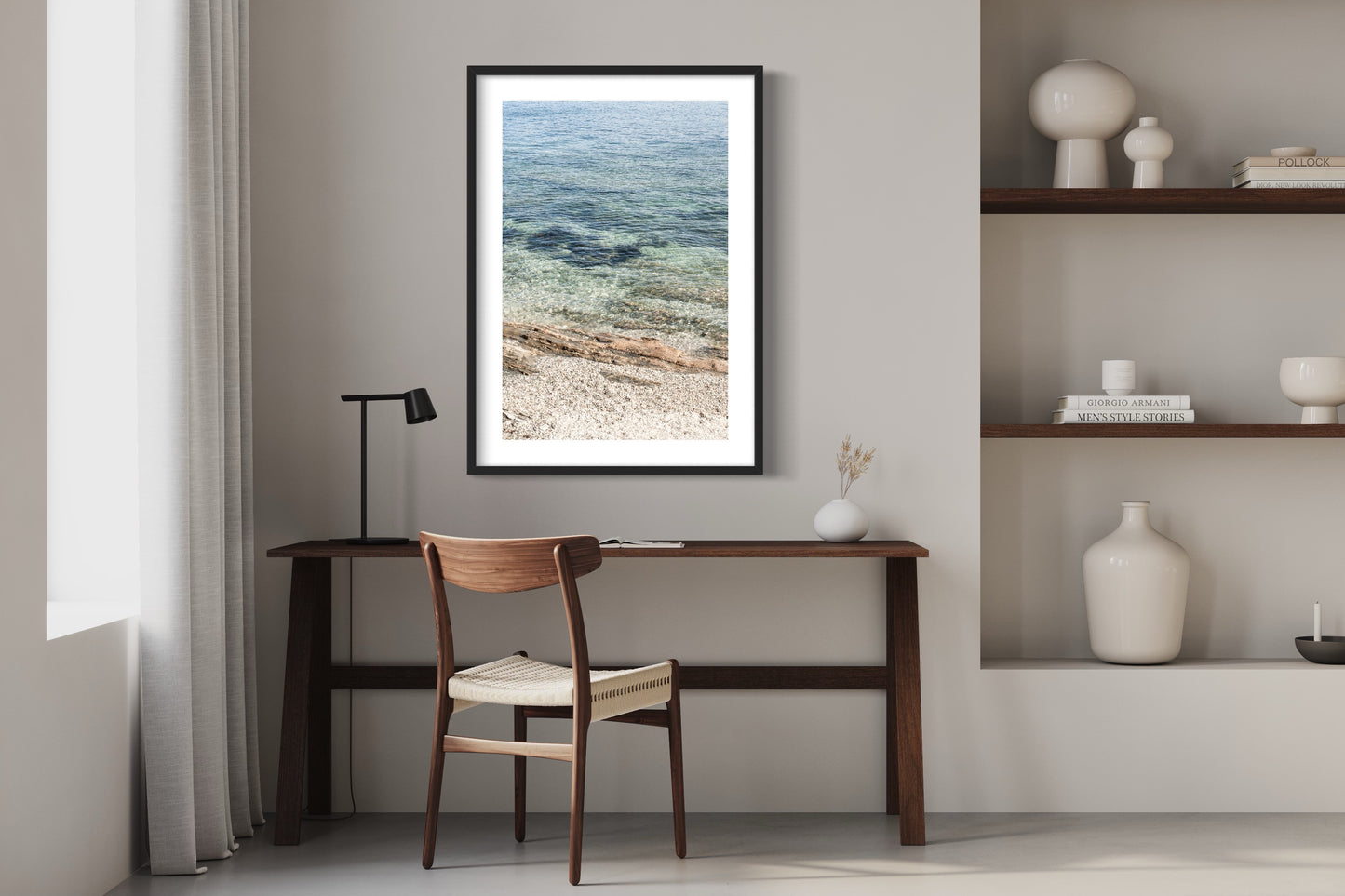 Crystal clear waters, Cornwall - Giclée print on Hahnemühle Photo Rag paper