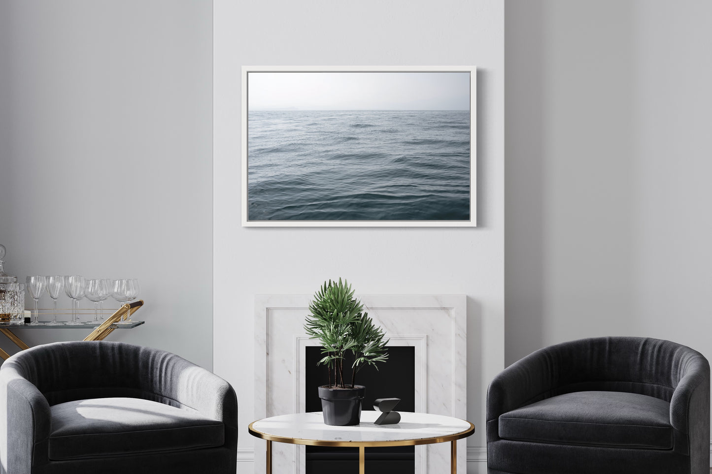 Onde lievi, Lake Garda - Fine Art photography print on Hahnemühle German Etching paper