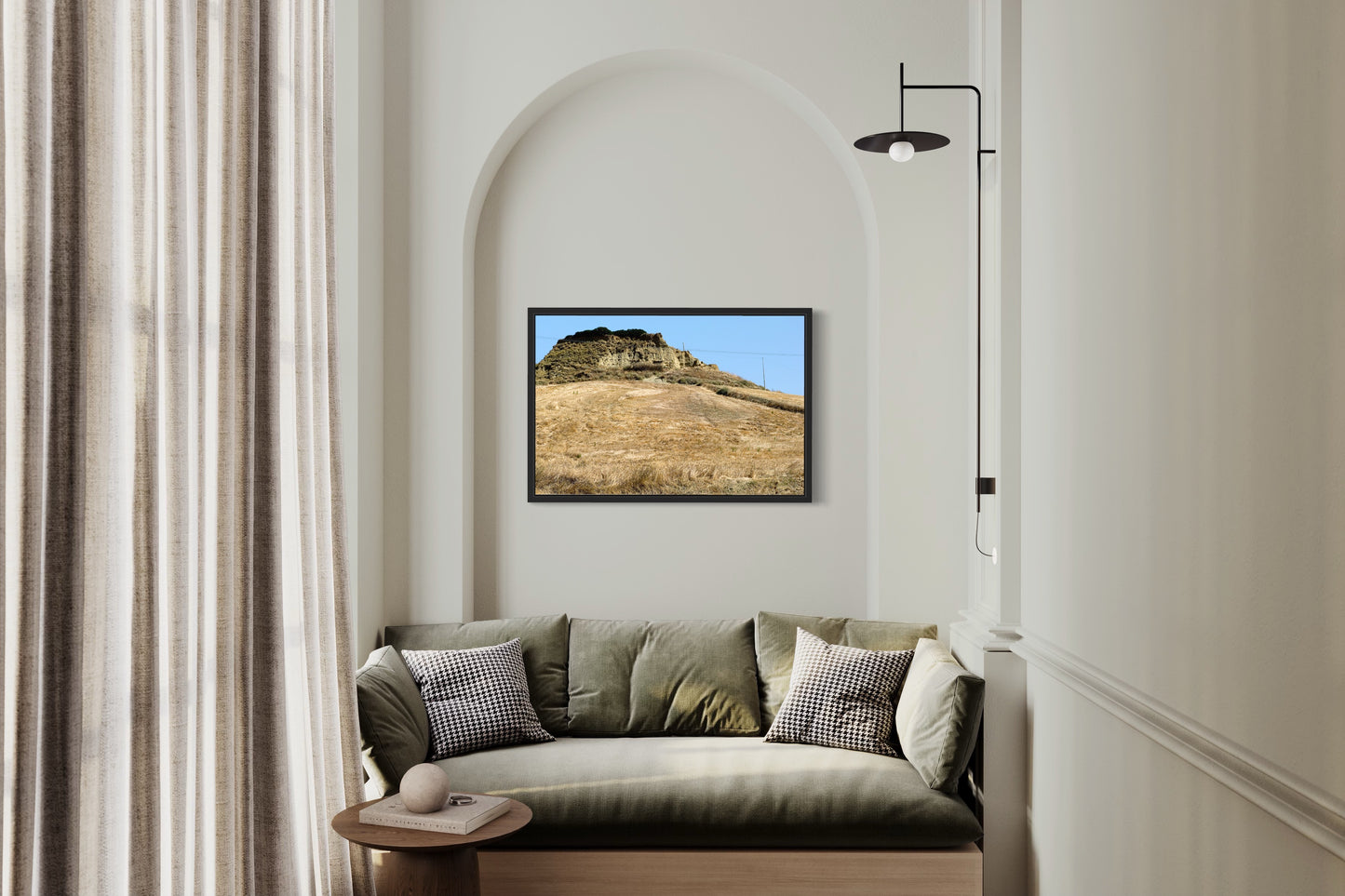 Hay Hill, Basilicata - Fine Art photography print on Hahnemühle German Etching paper