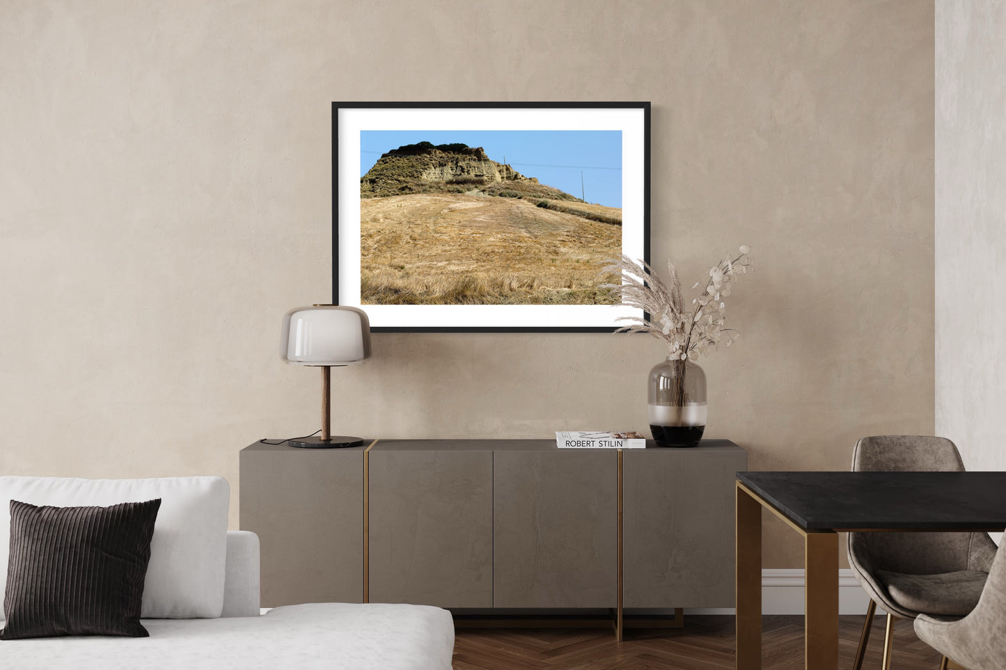 Hay Hill, Basilicata - Fine Art photography print on Hahnemühle German Etching paper