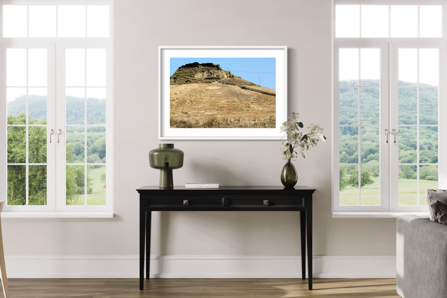 Hay Hill, Basilicata - Fine Art photography print on Hahnemühle German Etching paper