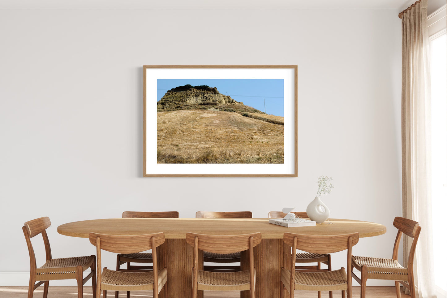 Hay Hill, Basilicata - Fine Art photography print on Hahnemühle German Etching paper