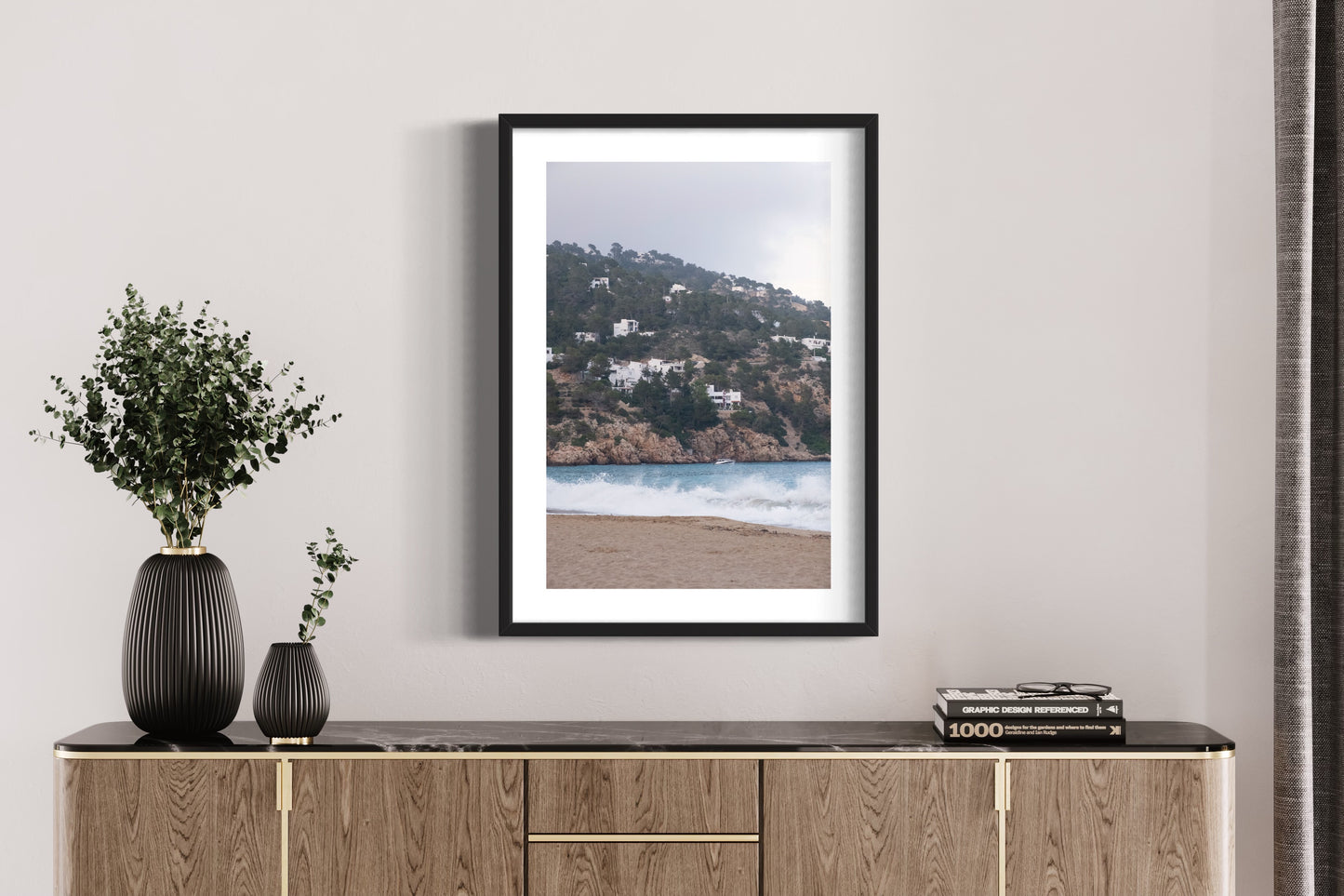 Cala San Vicente, Ibiza Giclée print on Hahnemühle German Etching Paper