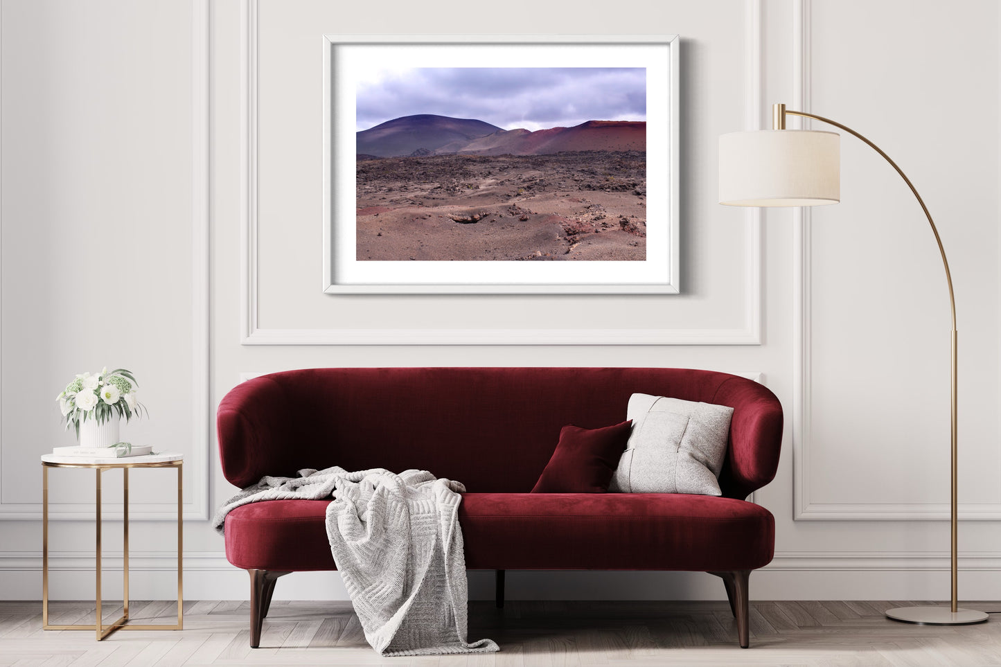 Lunar landscape, Lanzarote Giclée print