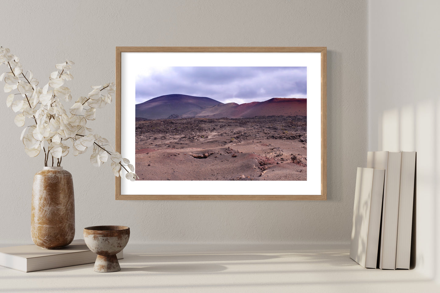 Lunar landscape, Lanzarote Giclée print