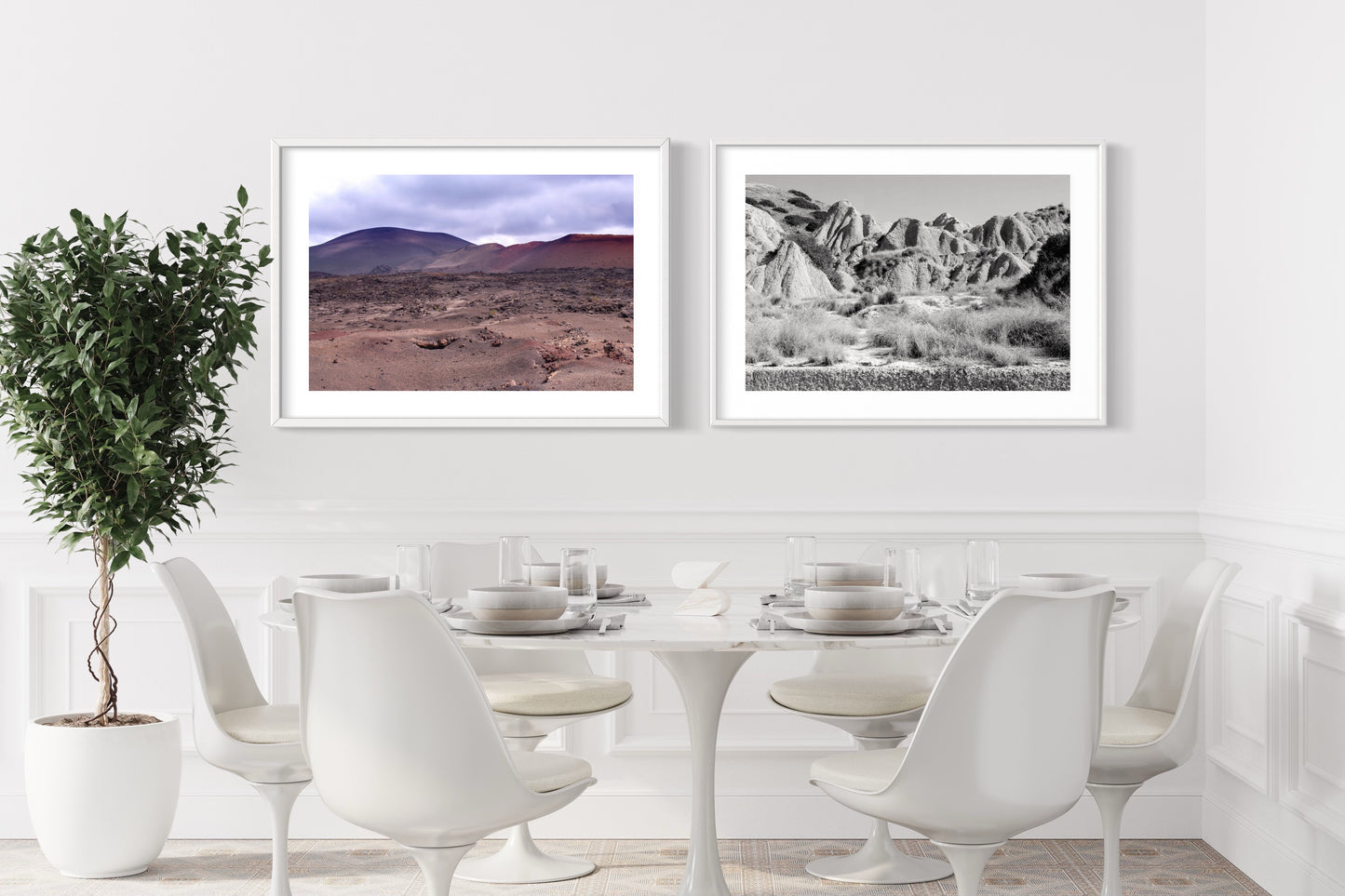 Lunar landscape, Lanzarote Giclée print