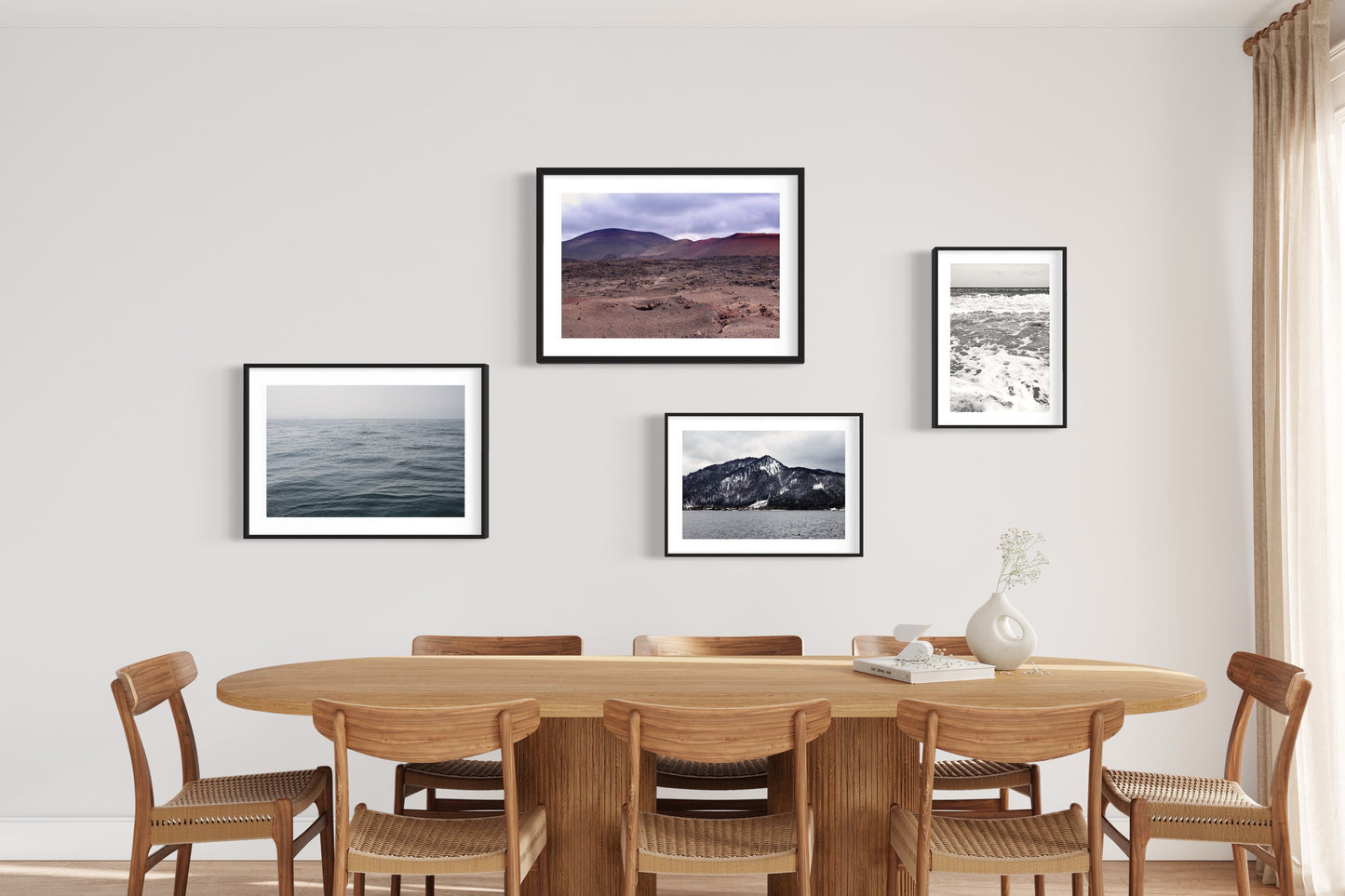Lunar landscape, Lanzarote Giclée print