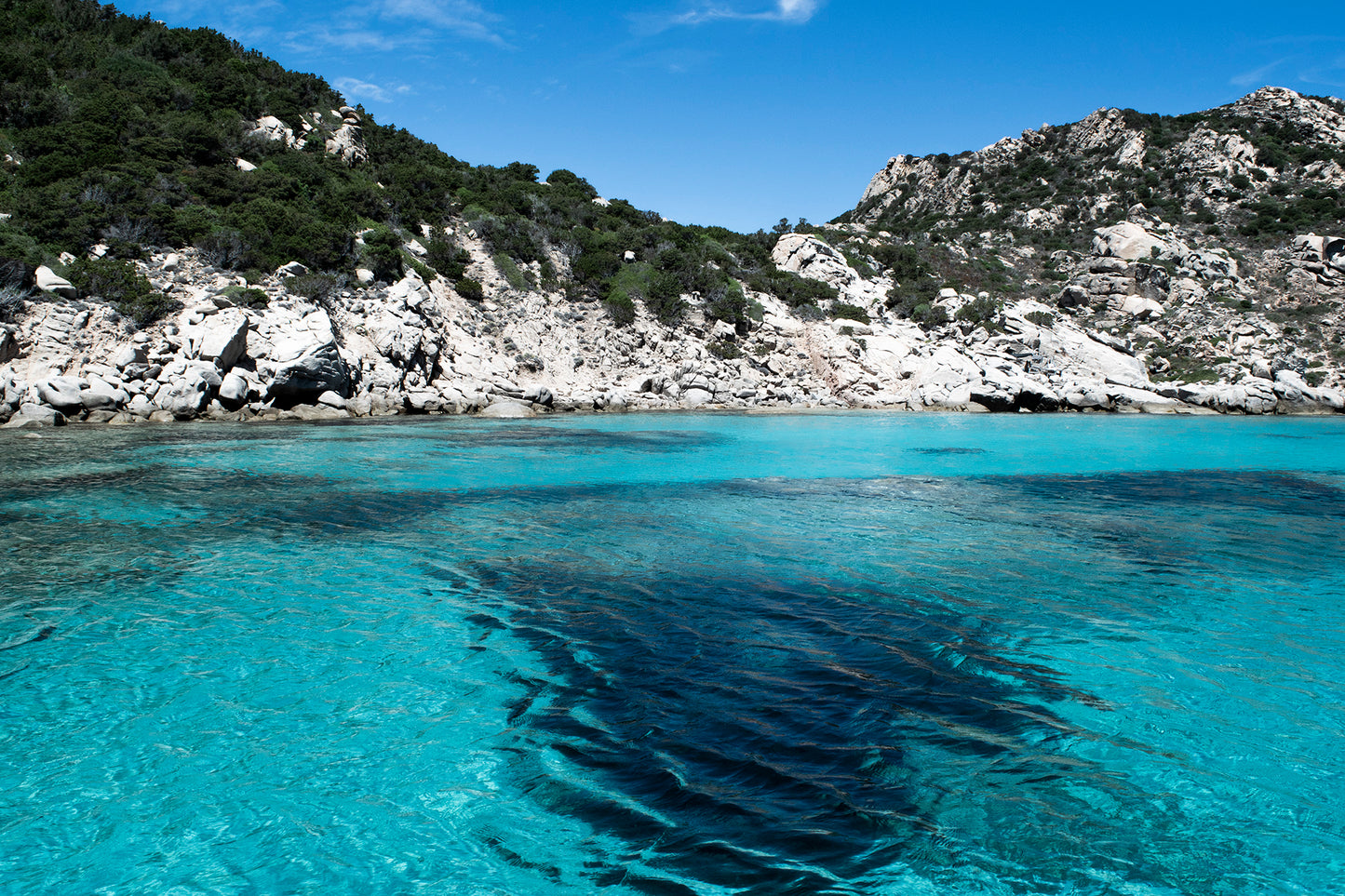 Blue Lagoon, Sardinia Giclée print on Hahnemühle German Etching Paper