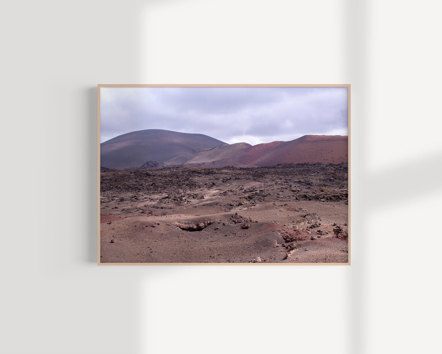 Lunar landscape, Lanzarote Giclée print