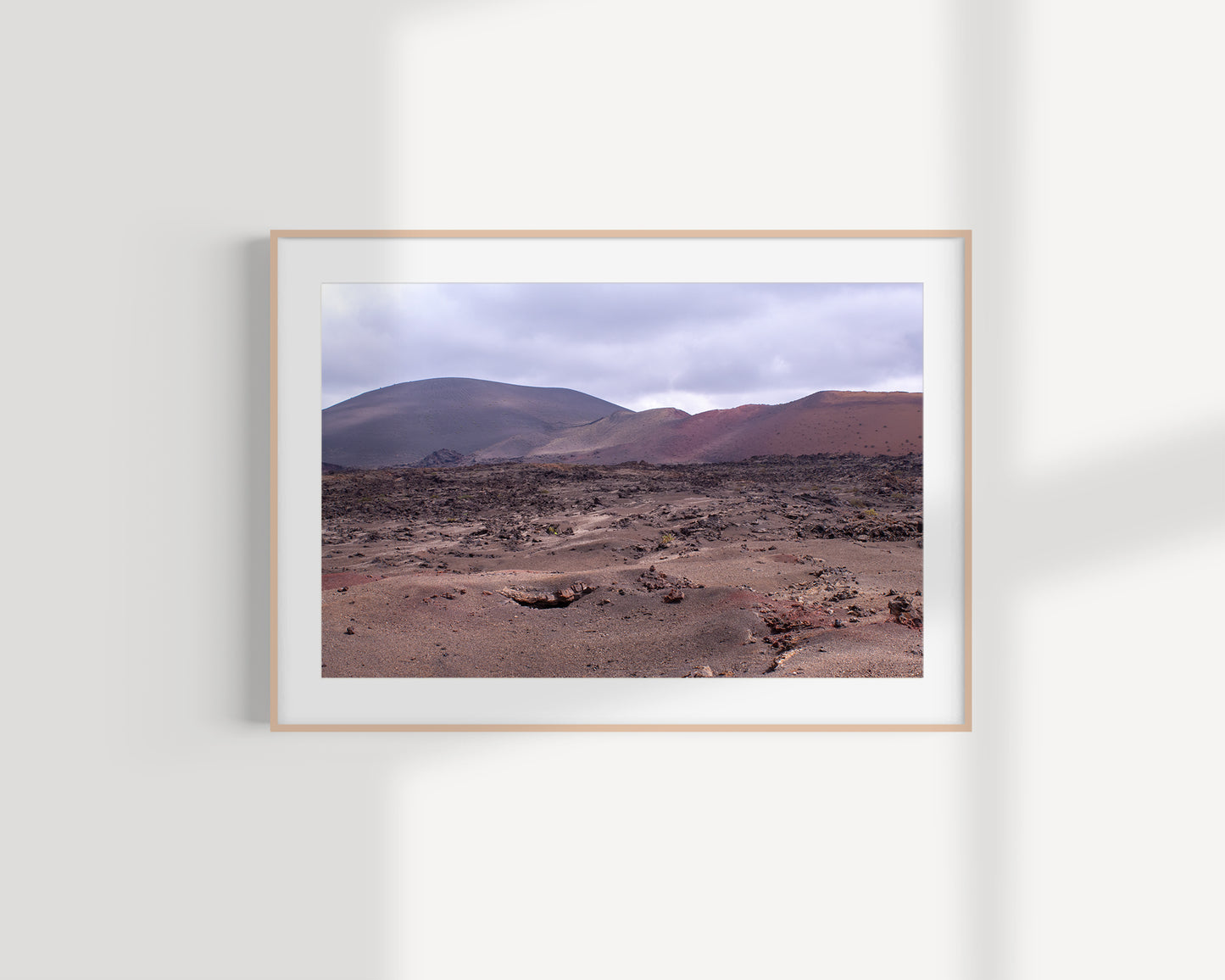 Lunar landscape, Lanzarote Giclée print