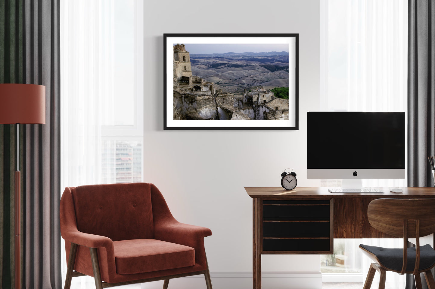 Craco, Ghost town, Basilicata - Giclée Print on Hahnemühle Photo Rag paper